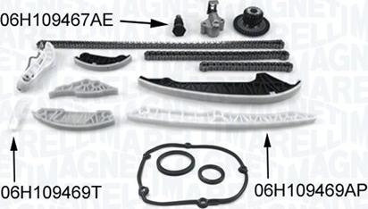 Magneti Marelli 341500001150 - Kit de distribution par chaîne cwaw.fr