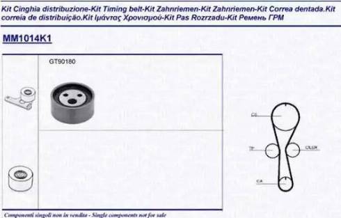 Magneti Marelli 341310141101 - Kit de distribution cwaw.fr