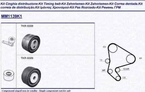 Magneti Marelli 341311391101 - Kit de distribution cwaw.fr