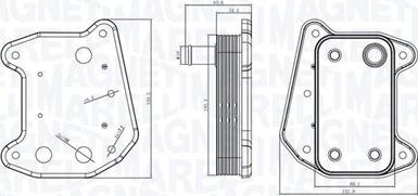 Magneti Marelli 350300001800 - Radiateur d'huile cwaw.fr