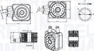 Magneti Marelli 350300003600 - Radiateur d'huile cwaw.fr