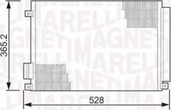 Magneti Marelli 350203497000 - Condensateur, climatisation cwaw.fr