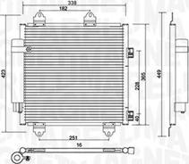 Magneti Marelli 350203753000 - Condensateur, climatisation cwaw.fr