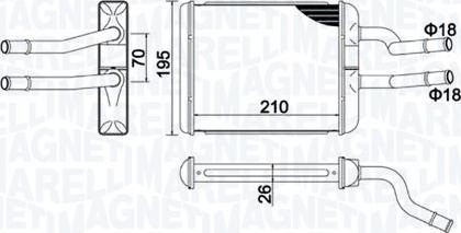 Magneti Marelli 350218500000 - Système de chauffage cwaw.fr