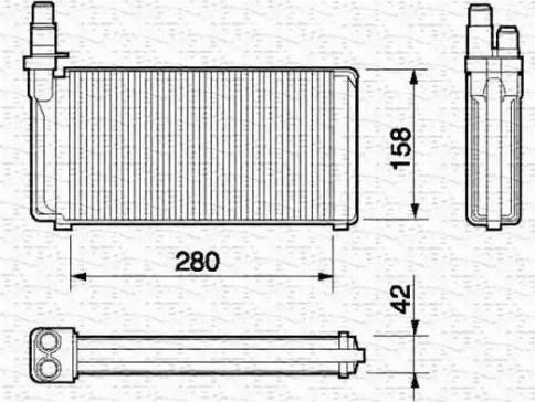 Magneti Marelli 350218051000 - Système de chauffage cwaw.fr