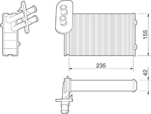 Magneti Marelli 350218211000 - Système de chauffage cwaw.fr