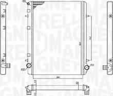 Magneti Marelli 350213195900 - Radiateur, refroidissement du moteur cwaw.fr