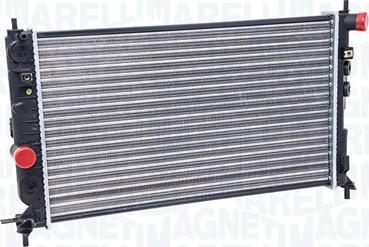 Magneti Marelli 350213190600 - Radiateur, refroidissement du moteur cwaw.fr