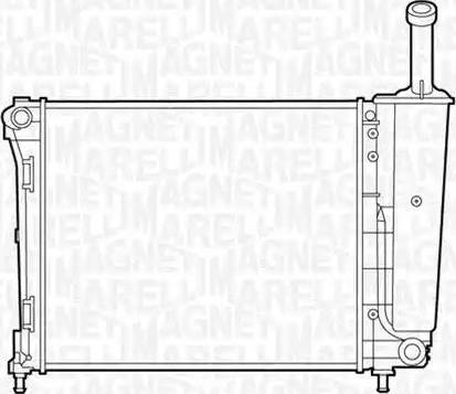 Magneti Marelli 350213120700 - Radiateur, refroidissement du moteur cwaw.fr