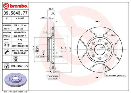 Magneti Marelli 360406099605 - Disque de frein cwaw.fr