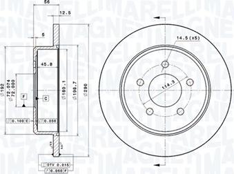 Magneti Marelli 360406090301 - Disque de frein cwaw.fr