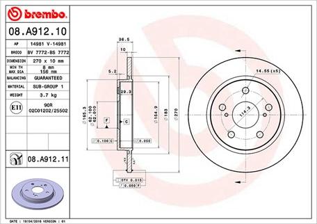 Magneti Marelli 360406091400 - Disque de frein cwaw.fr