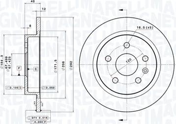 Magneti Marelli 360406092001 - Disque de frein cwaw.fr