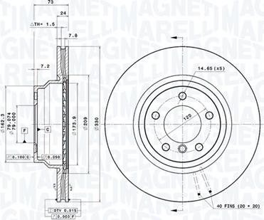 Magneti Marelli 360406092301 - Disque de frein cwaw.fr