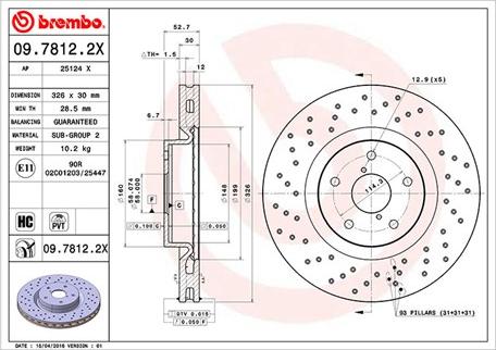 Magneti Marelli 360406097402 - Disque de frein cwaw.fr