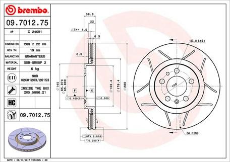 Magneti Marelli 360406049505 - Disque de frein cwaw.fr