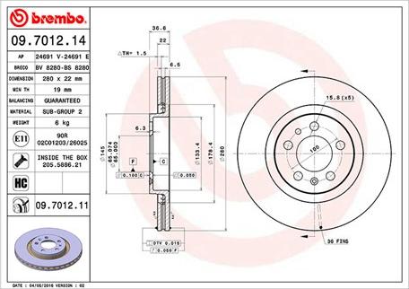 Magneti Marelli 360406049500 - Disque de frein cwaw.fr