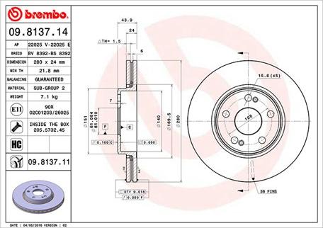 Magneti Marelli 360406044000 - Disque de frein cwaw.fr