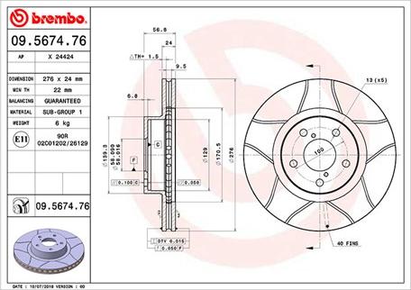 Magneti Marelli 360406045405 - Disque de frein cwaw.fr