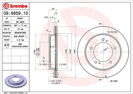 Magneti Marelli 360406046100 - Disque de frein cwaw.fr