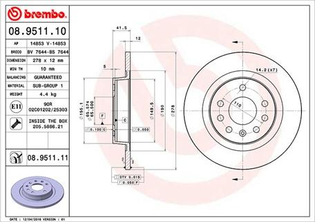 Magneti Marelli 360406040000 - Disque de frein cwaw.fr