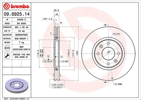 Magneti Marelli 360406040700 - Disque de frein cwaw.fr