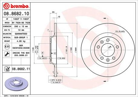 Magneti Marelli 360406041500 - Disque de frein cwaw.fr