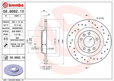 Magneti Marelli 360406041502 - Disque de frein cwaw.fr