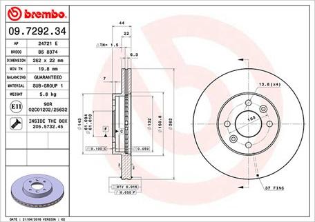 Magneti Marelli 360406043300 - Disque de frein cwaw.fr