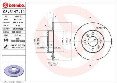 Magneti Marelli 360406042200 - Disque de frein cwaw.fr