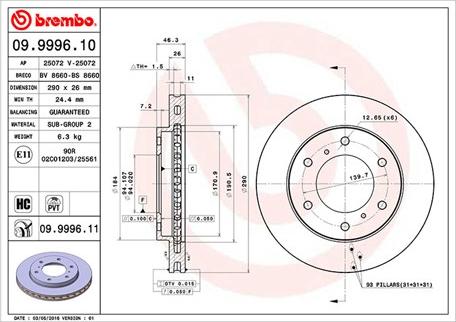 Magneti Marelli 360406059900 - Disque de frein cwaw.fr