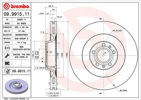 Magneti Marelli 360406059501 - Disque de frein cwaw.fr