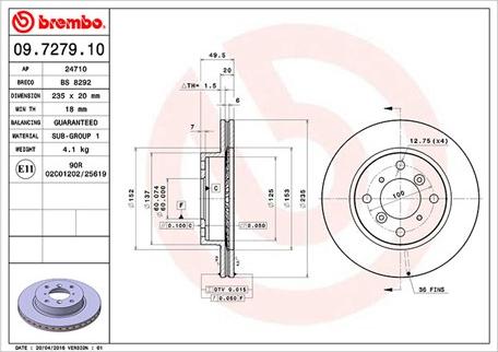 Magneti Marelli 360406054000 - Disque de frein cwaw.fr