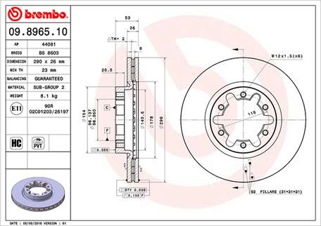 Magneti Marelli 360406055300 - Disque de frein cwaw.fr