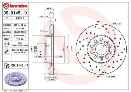 Magneti Marelli 360406050502 - Disque de frein cwaw.fr