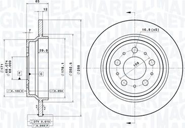 Magneti Marelli 360406051901 - Disque de frein cwaw.fr