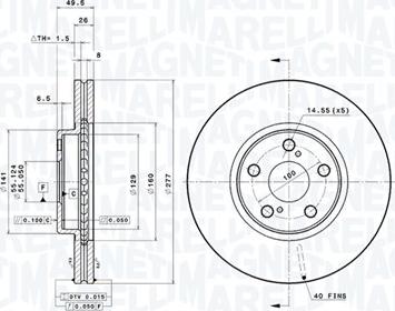 Magneti Marelli 360406058701 - Disque de frein cwaw.fr