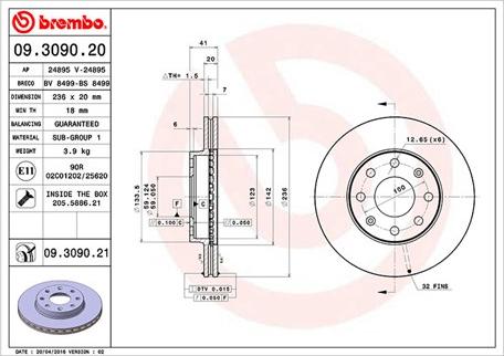 Magneti Marelli 360406052300 - Disque de frein cwaw.fr