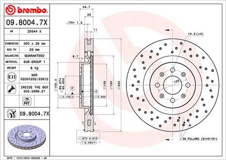 Magneti Marelli 360406064502 - Disque de frein cwaw.fr