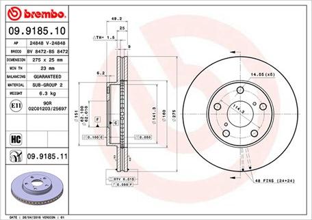 Magneti Marelli 360406009100 - Disque de frein cwaw.fr