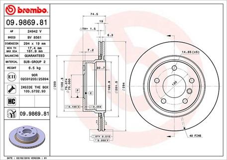 Magneti Marelli 360406004401 - Disque de frein cwaw.fr