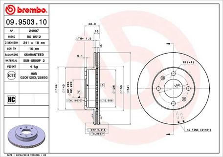 Magneti Marelli 360406005500 - Disque de frein cwaw.fr