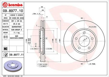 Magneti Marelli 360406005200 - Disque de frein cwaw.fr