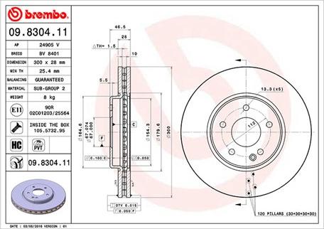 Magneti Marelli 360406006401 - Disque de frein cwaw.fr