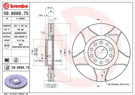 Magneti Marelli 360406001805 - Disque de frein cwaw.fr