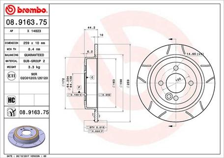 Magneti Marelli 360406002805 - Disque de frein cwaw.fr