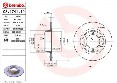 Magneti Marelli 360406017500 - Disque de frein cwaw.fr