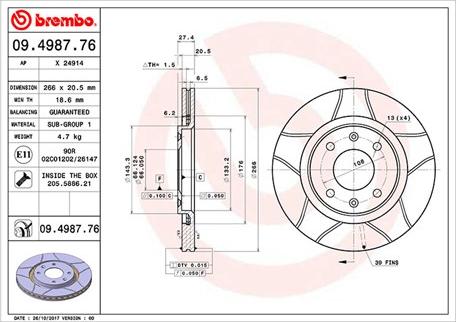 Magneti Marelli 360406017805 - Disque de frein cwaw.fr