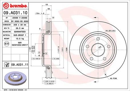 Magneti Marelli 360406089200 - Disque de frein cwaw.fr