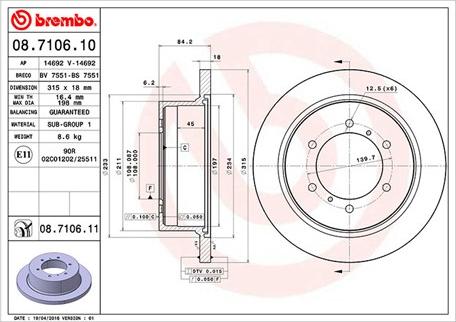 Magneti Marelli 360406086100 - Disque de frein cwaw.fr